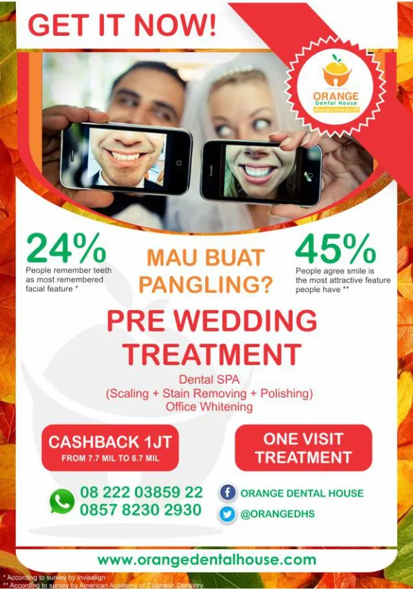eBrochure Pre wedding Treatment (Website)