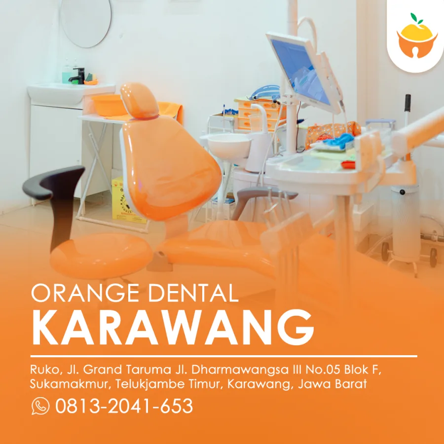Suasana klinik Orange Dental Karawang