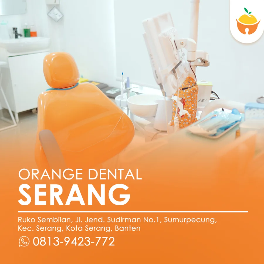Suasana klinik Orange Dental Serang