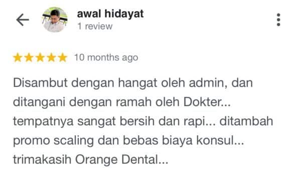 Grand Opening Promo Orange Dental Ciputat - Orange Dental