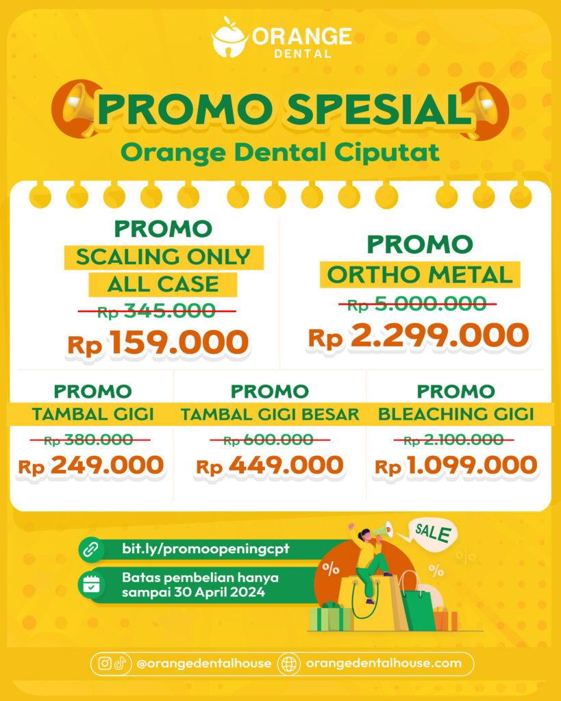 Grand Opening Promo Orange Dental Ciputat - Orange Dental