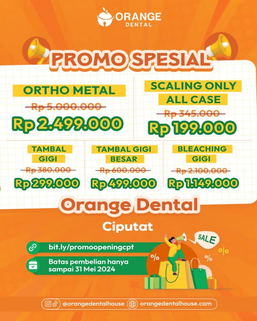 Grand Opening Promo Orange Dental Ciputat - Orange Dental